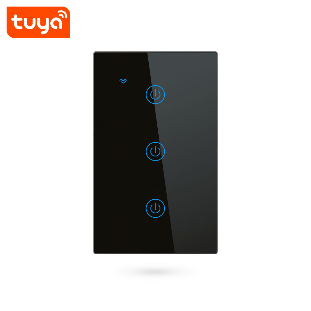 🔌 Apagador Inteligente WiFi de 3 Botones – Controla tus luces desde el celular