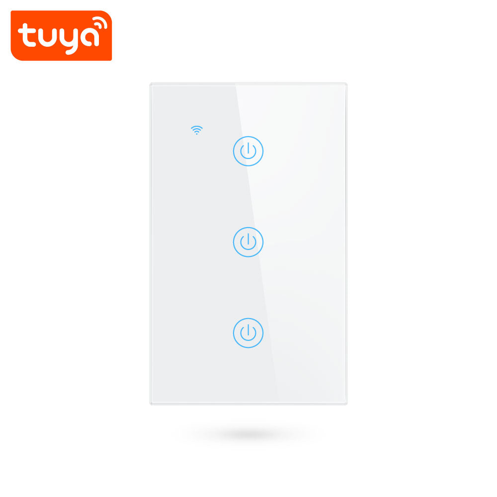 🔌 Apagador Inteligente WiFi de 3 Botones – Controla tus luces desde el celular